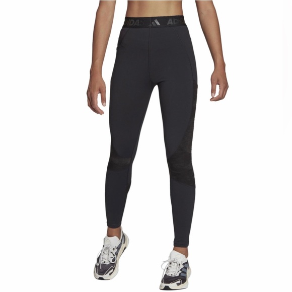 Adidas Techfit Primegreen Black Leggings - Picture 3 of 15